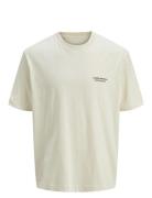 Jorislington Type Tee Ss Crew Neck Sn Tops T-Kortærmet Skjorte Cream J...