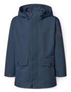 Windy Outerwear Rainwear Jackets Blue Molo