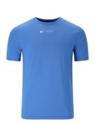 Roger M Hyperstretch S/S Tee Sport T-Kortærmet Skjorte Blue Virtus