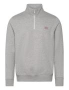 Oakport Quarter Zip Designers Sweatshirts & Hoodies Sweatshirts Grey D...