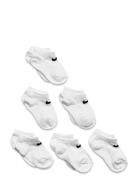 Nhn Nike 6 Pack No Show Sport Socks & Tights Socks White Nike