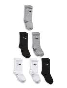 Nhn Nike Colorful Pack Crew Sport Socks & Tights Socks Grey Nike