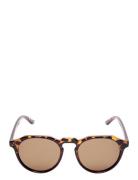 Slhskyler Sunglasses Solbriller Brown Selected Homme