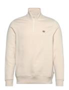 Oakport Quarter Zip Designers Sweatshirts & Hoodies Sweatshirts Cream ...