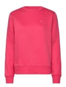 Tjw Reg S Flag Crew Tops Sweatshirts & Hoodies Sweatshirts Pink Tommy ...