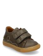 Shoes - Flat - With Velcro Low-top Sneakers Khaki Green ANGULUS