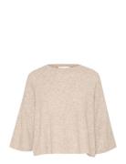 Kbnoabelle Tee Tops Knitwear Jumpers Beige Karen By Simonsen