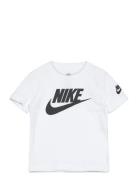 Nkn Futura Evergreen Sport T-Kortærmet Skjorte White Nike