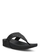 Lulu Tp Glitter Flade Sandaler Black FitFlop