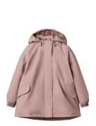 Thermo Rain Jacket Rika Outerwear Rainwear Jackets Pink Wheat