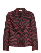 Day Zenobia Tops Shirts Long-sleeved Red Day Birger Et Mikkelsen