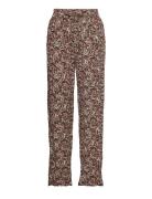 Trousers Bottoms Trousers Straight Leg Multi/patterned Sofie Schnoor