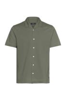 Matrostol Resort 2 Tops Shirts Short-sleeved Khaki Green Matinique