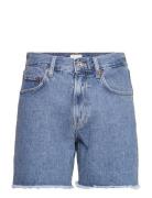 Piper Orgnic Dnm Boyfrnd Shrts Bottoms Shorts Denim Shorts Blue French...