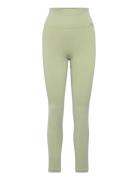 Jeane Sport Running-training Tights Green Drop Of Mindfulness