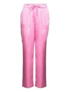 Enkrystle Pants 6785 Bottoms Trousers Straight Leg Pink Envii