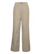 Karla Pants Bottoms Trousers Straight Leg Khaki Green Naja Lauf