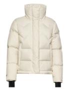 Ws Epitome Down Parka Sport Jackets Padded Jacket Beige Mountain Works