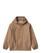 Rainwear Chardy Jacket Outerwear Rainwear Jackets Brown Wheat