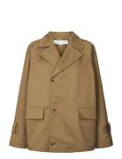 Andrea Jacket - Cotton Outerwear Jackets Light-summer Jacket Beige STU...