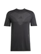 Gym+ Sml Tee Sport Men Sports Clothes Sport Tops Sport T-Skjorte Black...