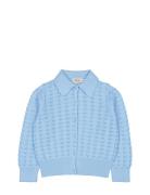 Tulda Tops Knitwear Cardigans Blue MarMar Copenhagen