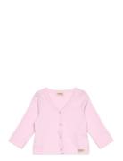 Cardigan Tops Knitwear Cardigans Pink MarMar Copenhagen