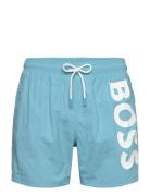 Octopus Badeshorts Blue BOSS