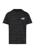 Mid90S Aop Tee B Sport T-Kortærmet Skjorte Black PUMA