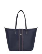 Poppy Tote Corp Shopper Taske Navy Tommy Hilfiger