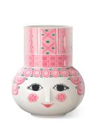 Olga Vase H15 Cm Pink Home Decoration Vases Small Vases Pink Bjørn Wii...