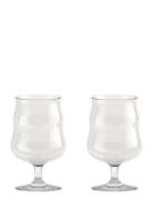 Mikkeller Universalt Ølglas 40 Cl Klar 2 Stk. Home Tableware Glass Bee...