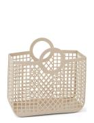 Bloom Basket Home Kids Decor Storage Storage Baskets Beige Liewood