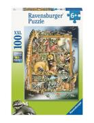Animals On The Shelf 100P Toys Puzzles And Games Puzzles Classic Puzzl...