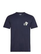 Small Graphic Tee Tops T-Kortærmet Skjorte Navy Wrangler