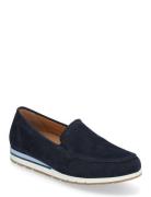 Sneaker Loafer Shoes Flat Loafers Navy Gabor