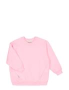 Relaxed Sweatshirt Tops Sweatshirts & Hoodies Sweatshirts Pink Gugguu