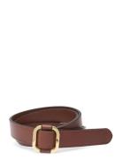 Refined Veg-Squ Slide 25-Csl-Sny Bælte Brown Lauren Ralph Lauren