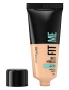 Maybelline New York Fit Me Matte + Poreless Foundation 104 Soft Ivory ...