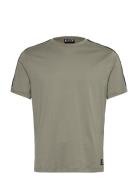 T-Shirt Tops T-Kortærmet Skjorte Khaki Green EA7