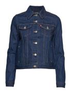 Original Trucker Clean Dark Au Jakke Denimjakke Blue Levi's®