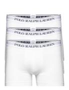 Stretch Cotton Trunk 3-Pack Boxershorts White Polo Ralph Lauren