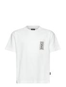 Gh Qs Sunrise Bowl Ss Yth Tops T-Kortærmet Skjorte White Quiksilver