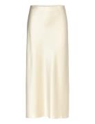 Aubree Satin Maxi Skirt Skirts Maxi Skirts Yellow Malina