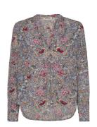 Tink Soft British Flowers Designers Blouses Long-sleeved Multi/pattern...