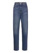 Ribcage Full Length Valley Vie Bottoms Jeans Straight-regular Blue Lev...