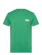 Graphic Crewneck Tee Icon Logo Tops T-Kortærmet Skjorte Green Levi's®