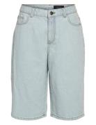 Nmnusty Nm Loose Worker Short Vi542Lb Bottoms Shorts Denim Shorts Blue...