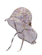 Summerhat Long Neck - Aop Solhat Purple Mikk-line