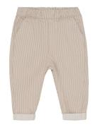 Pants Twill Y/D Bottoms Trousers Beige Minymo